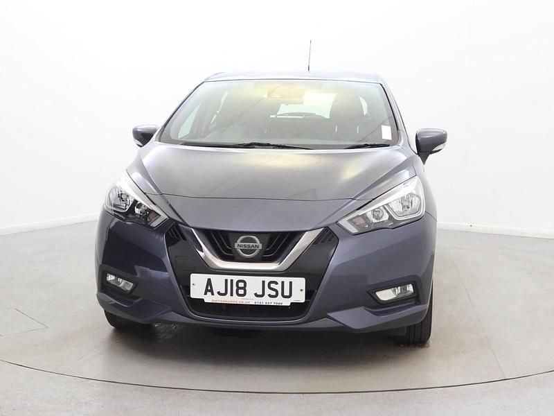 Used Nissan Micra Acenta 71 HP (52 kW) 2018 Grey Hatchback