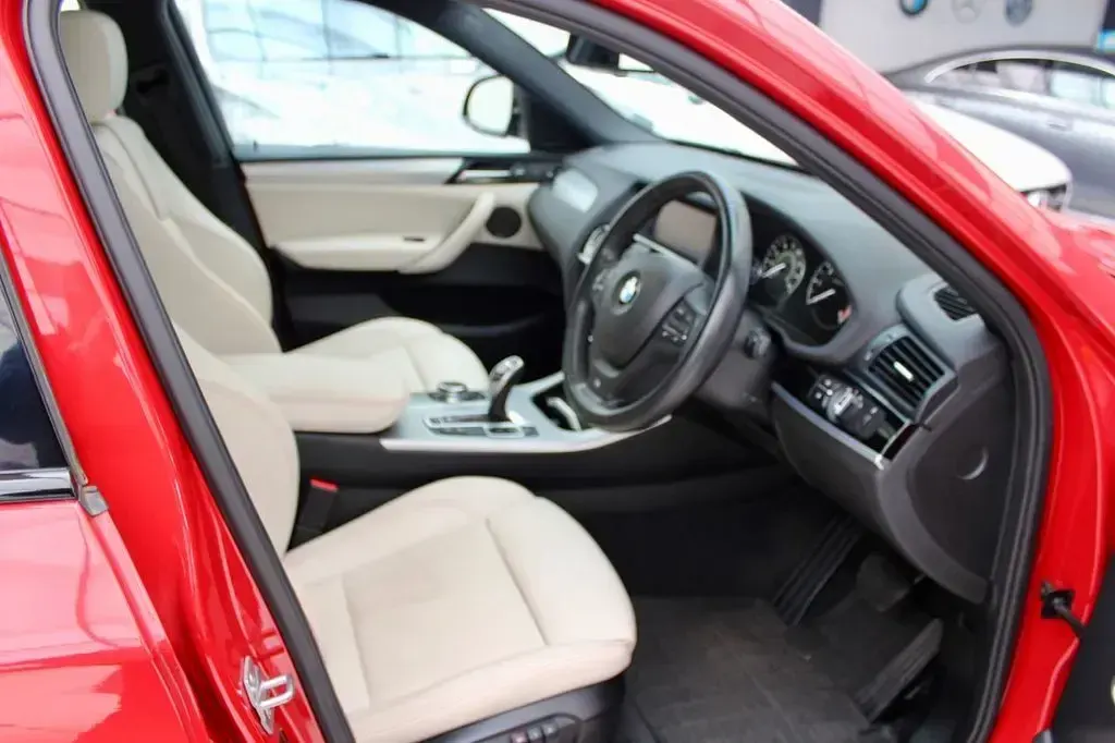Used BMW X4 M Sport 313 HP (230 kW) 2015 Red SUV