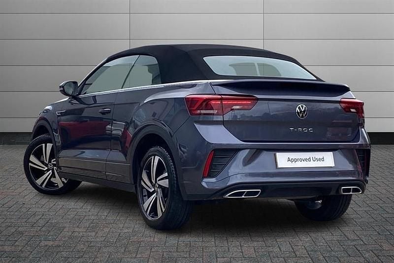 Used VW T-Roc Cabriolet R-line 150 HP (110 kW) 2025 Smokey grey Cabriolet