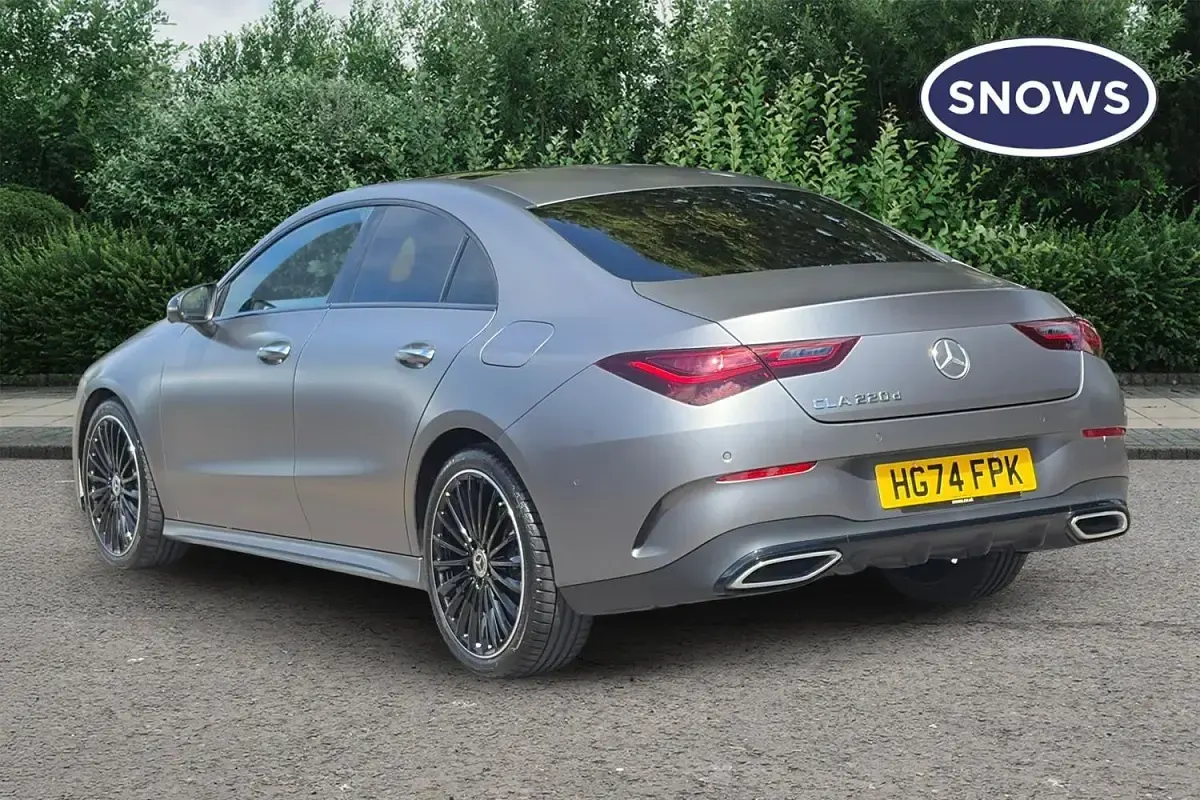Used Mercedes CLA220 AMG line 190 HP (139 kW) 2024 Grey Coupe