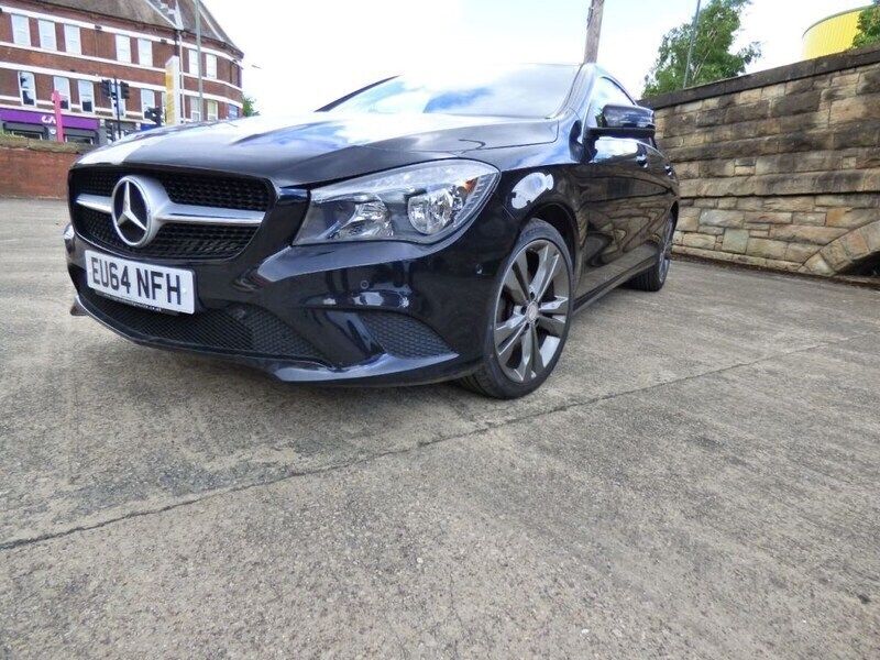 Black Used 2014 Mercedes CLA220 Sedan | £11,995 (Good price) - Image 1/4