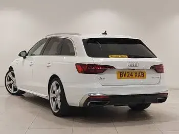 Used Audi A4 S-Line 204 HP (150 kW) 2024 White Estate