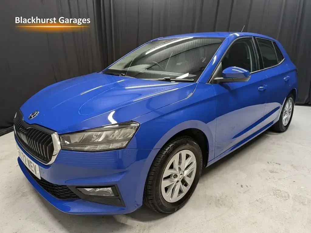 Used Skoda Fabia Comfort 80 HP (58 kW) 2022 Blue Hatchback