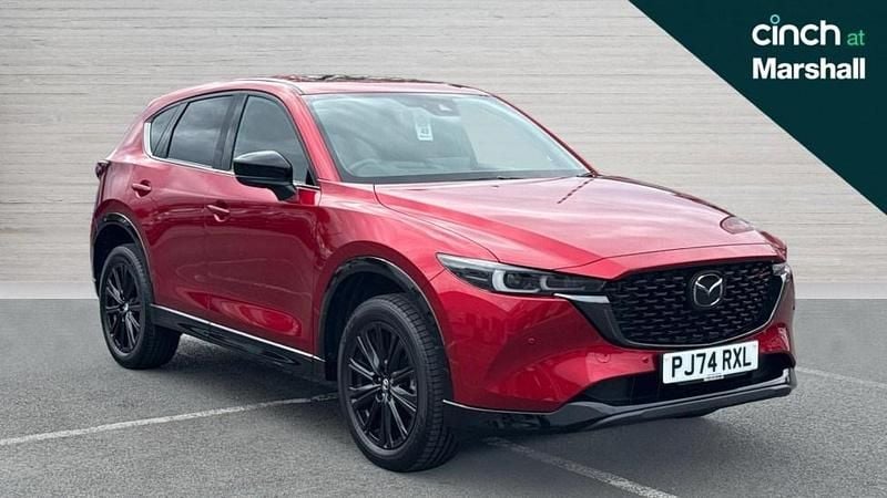 Red Used 2024 Mazda CX-5 Homura-Line SUV | £26,814 (Fair price) - Image 1/4