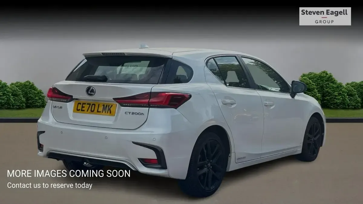 Used Lexus CT200h 2020 White Hatchback