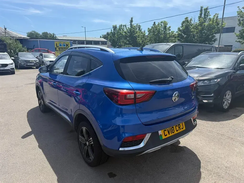 Used MG ZS Exclusive 2018 Blue SUV