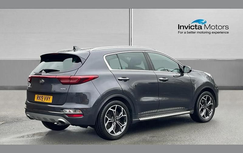 Used Kia Sportage GT-Line 134 HP (98 kW) 2019 Grey SUV