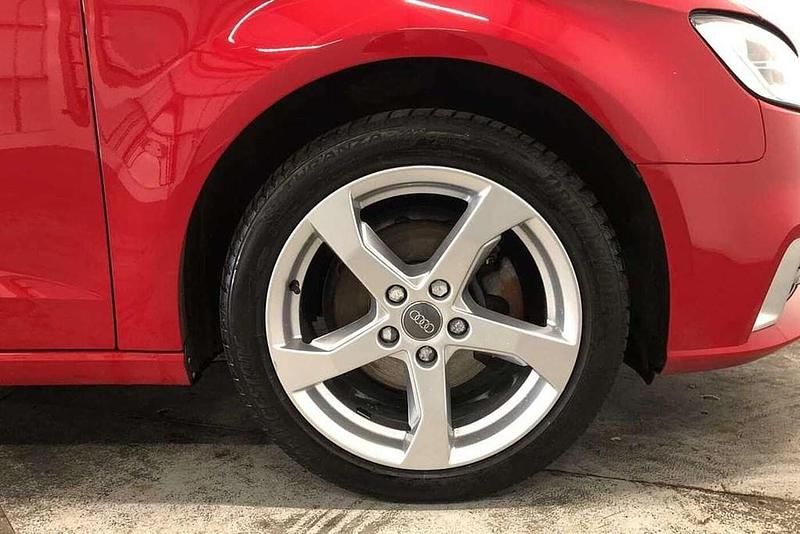 Used Audi A3 Sport 150 HP (110 kW) 2018 Red Sedan