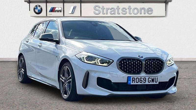White Used 2019 BMW M135 Shadowline Hatchback | £25,499 (Fair price) - Image 1/3