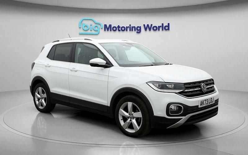 Used VW T-Cross SEL 110 HP (80 kW) 2023 White SUV