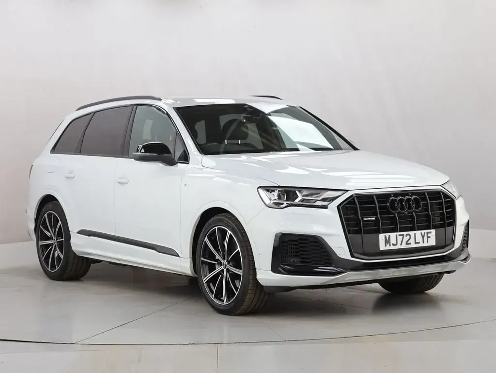 Used Audi Q7 Black Edition 340 HP (250 kW) 2022 White SUV