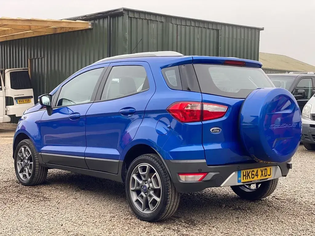 Used Ford Ecosport Titanium 125 HP (91 kW) 2015 Blue SUV