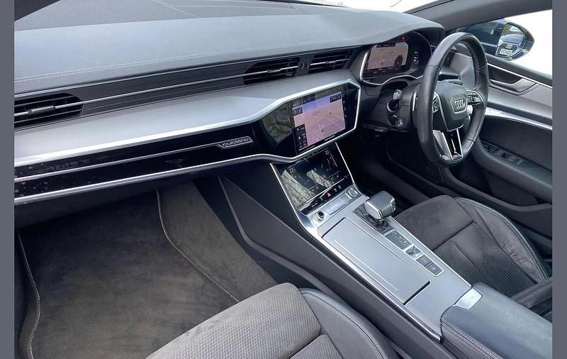 Used Audi A7 S-Line 200 HP (147 kW) 2020 Blue Sedan