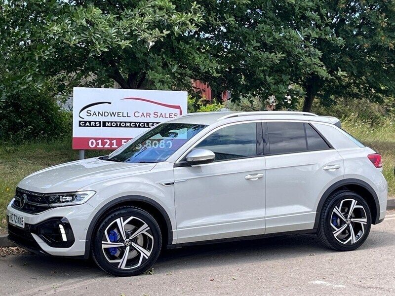 Grey Used 2023 VW T-Roc R SUV | £25,475 (Fair price) - Image 1/4