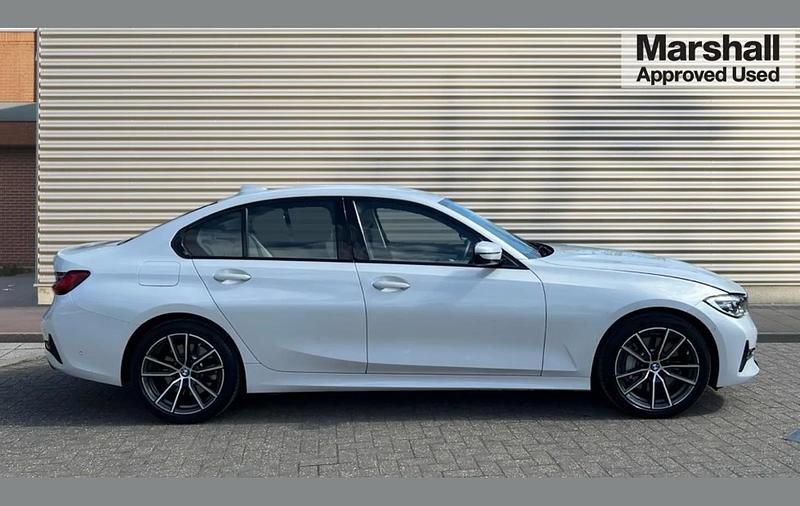 Used BMW 330e Sport Line 292 HP (214 kW) 2020 White Sedan