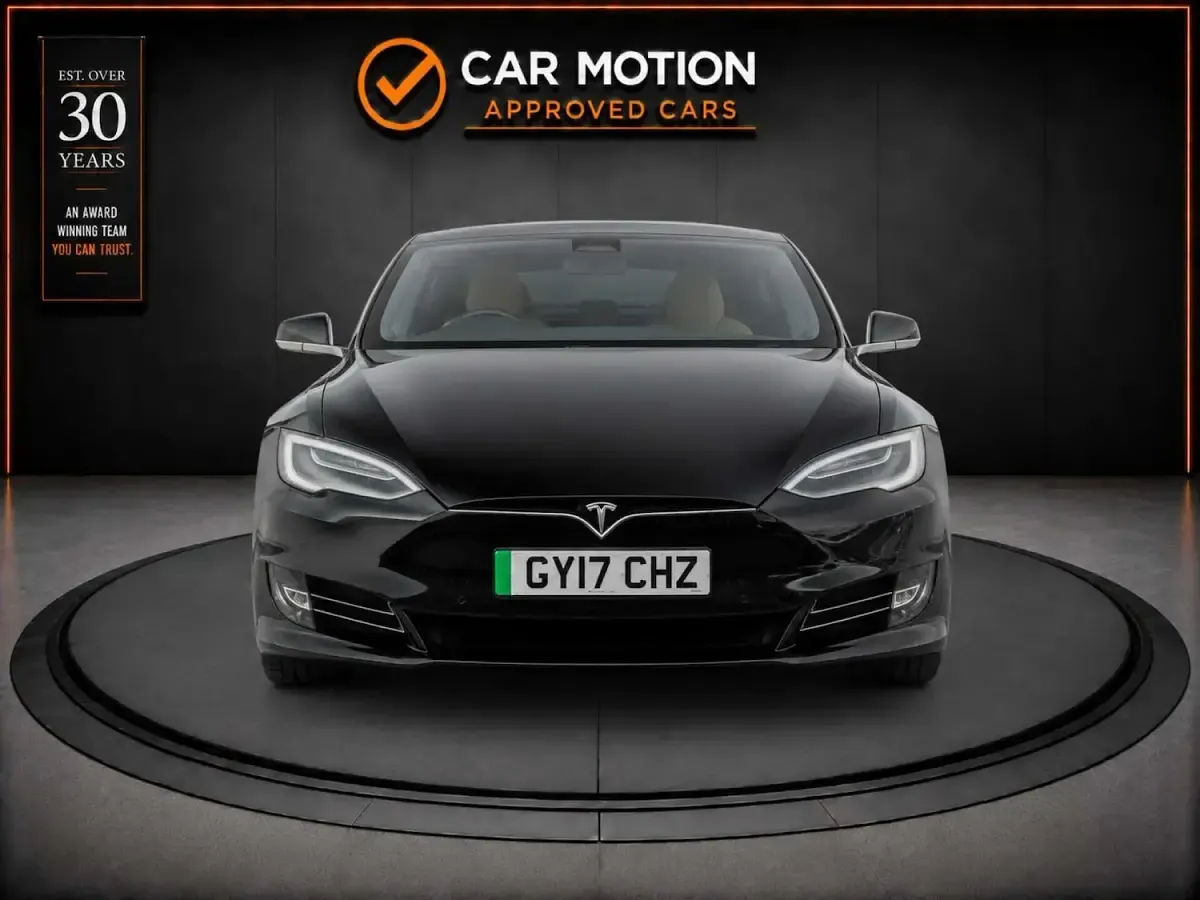 Used Tesla Model S 306 kW (417 HP) 2017 Black Hatchback