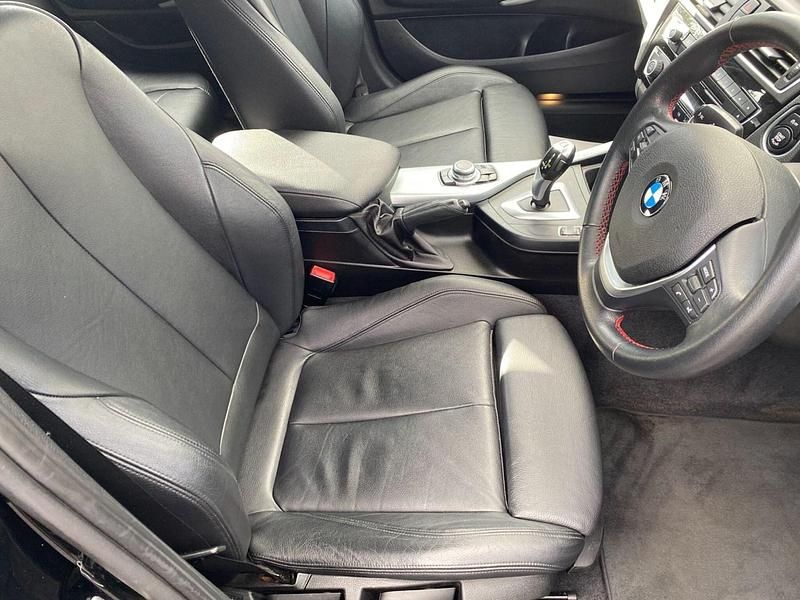 Used BMW 120 Sport Line 2015 Black Hatchback