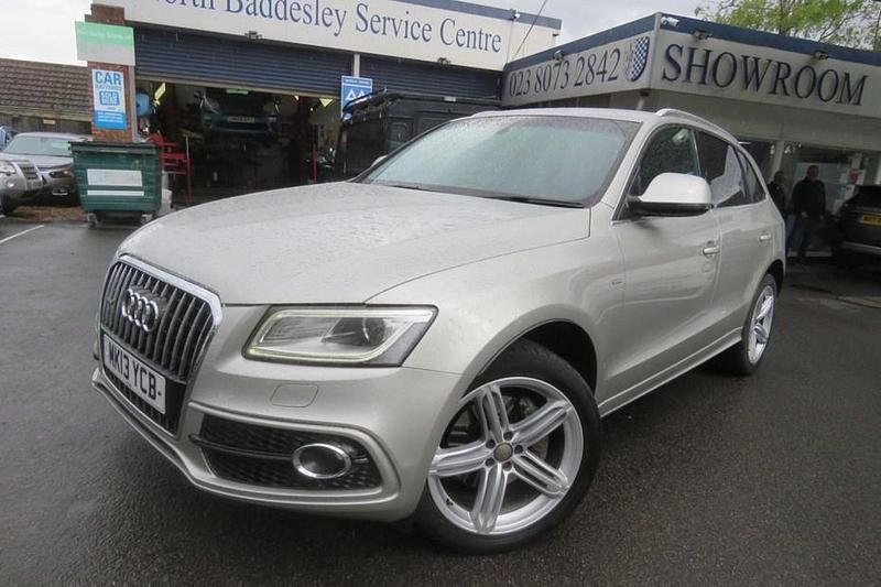 Begagnad Audi Q5 S-line plus 2013 Silver SUV
