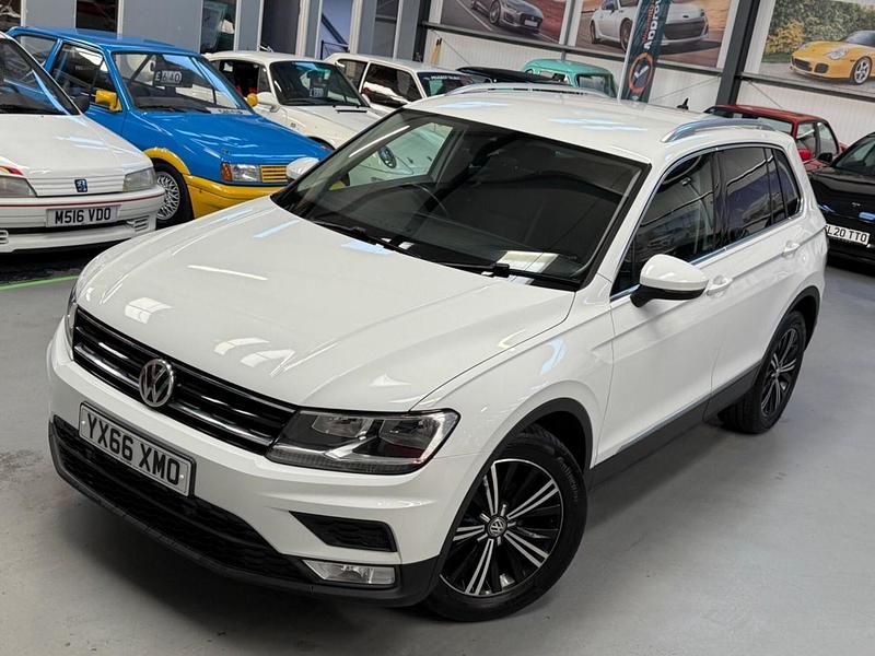 White Used 2016 VW Tiguan SE SUV | £9,911 (A bit pricey) - Image 1/4