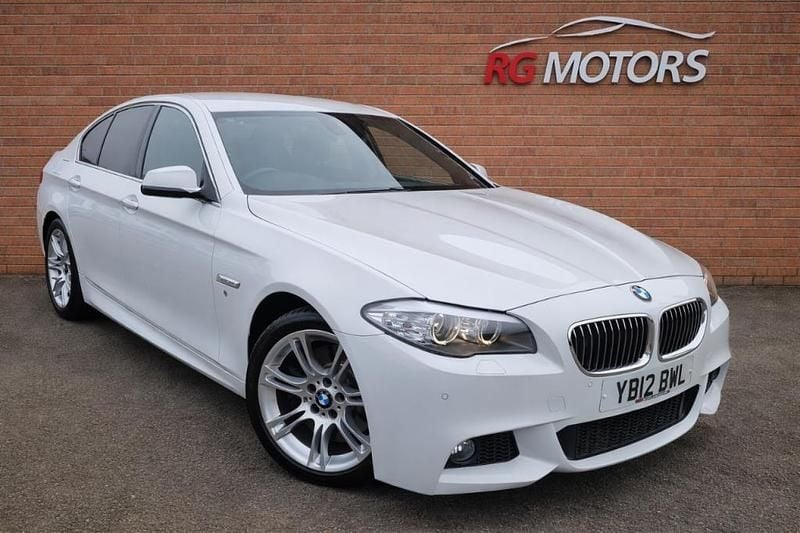 Used BMW 520 M Sport 181 HP (133 kW) 2012 White Sedan