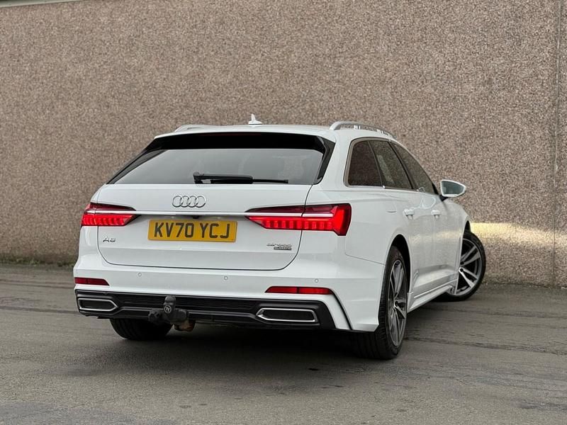 Begagnad Audi A6 Sport 2020 Vit Kombi