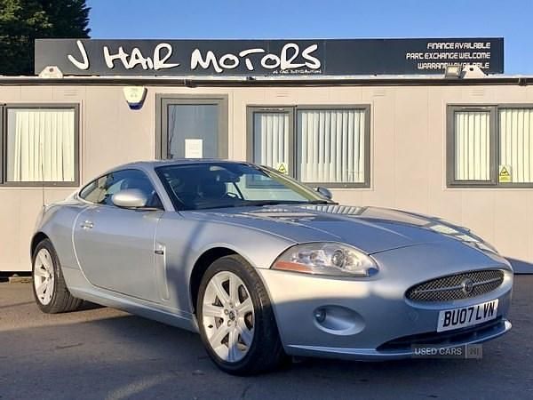 Silver Used 2007 Jaguar XK Coupe | £7,950 (Good price) - Image 1/4