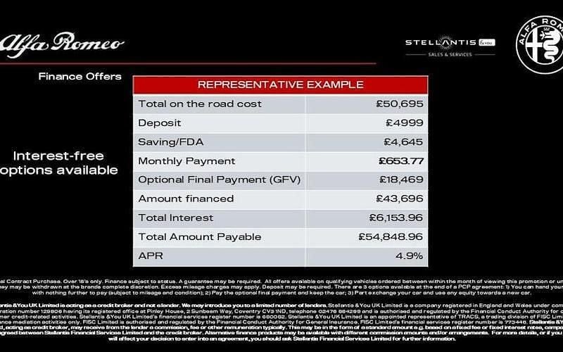 New Alfa Romeo Giulia 280 HP (205 kW) 2025 Sedan