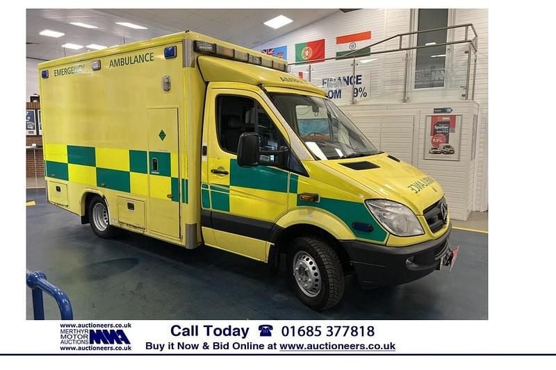 Yellow Used 2011 Mercedes Sprinter Van | £4,210 - Image 1/4