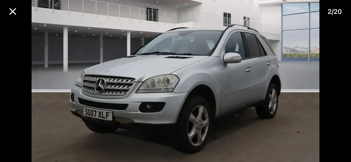 Used Mercedes ML280 2007 Silver SUV