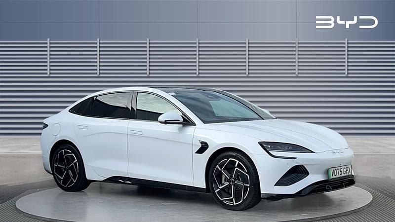 New BYD Seal 389 kW (530 HP) 2025 White Sedan