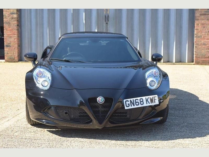 Used Alfa Romeo 4C 240 HP (176 kW) 2018 Black Cabriolet