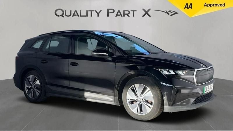 Black Used 2021 Skoda Enyaq iV Loft SUV | £14,199 (Fair price) - Image 1/4
