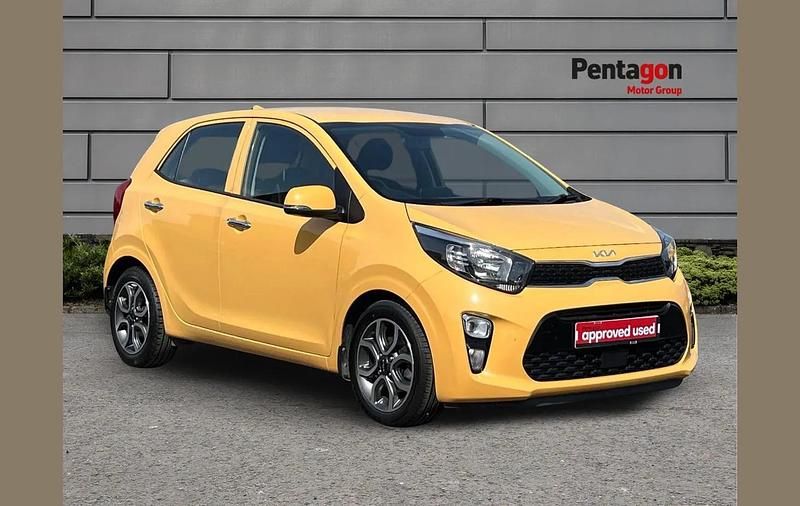 Used Kia Picanto 65 HP (47 kW) 2023 Yellow Hatchback