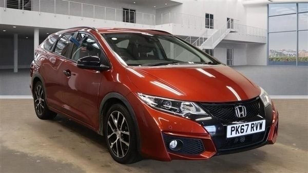 Red Used 2017 Honda Civic Sport Estate | £9,850 (Fair price) - Image 1/1