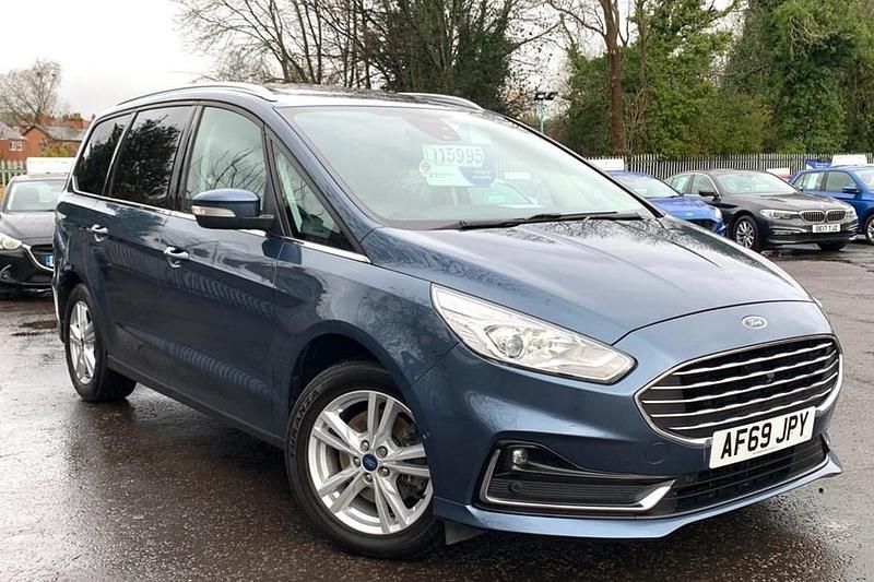 Used Ford Galaxy Titanium 150 HP (110 kW) 2019 Blue MPV