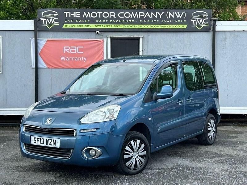 Blue Used 2013 Peugeot Partner Tepee S MPV | £4,990 (Fair price) - Image 1/4
