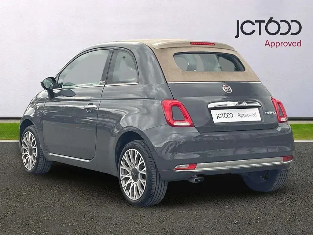 Usado Fiat 500C Star 68 HP (50 kW) 2020 Cinzento Cabrios