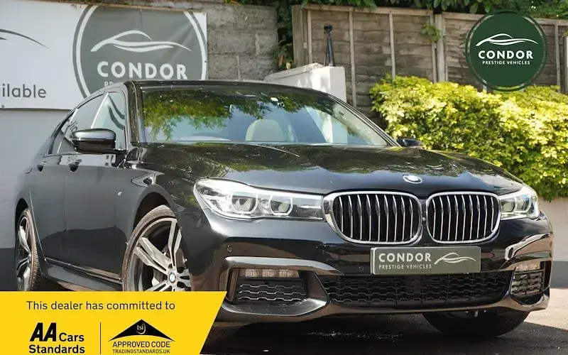Used BMW 740 M Sport 320 HP (235 kW) 2019 Black Sedan