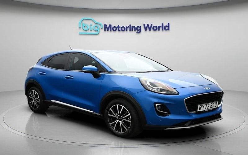 Begagnad Ford Puma Titanium 125 HK (91 kW) 2023 Blå SUV