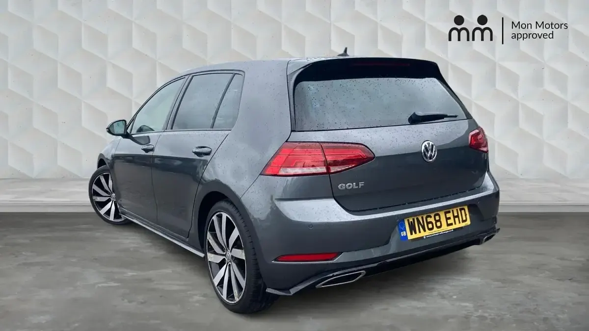 Used VW Golf VII R-line 150 HP (110 kW) 2018 Grey Hatchback