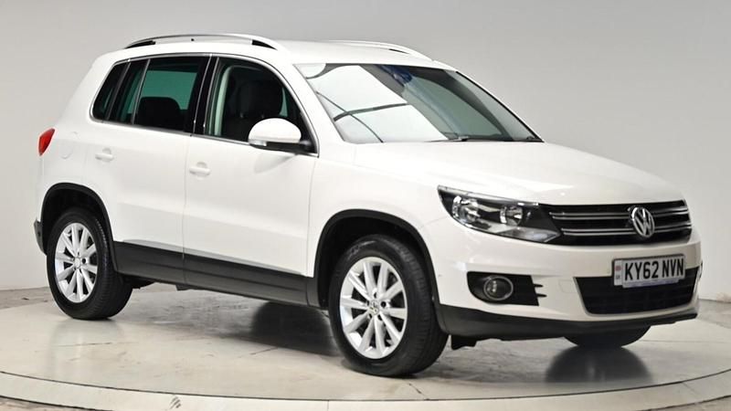 White Used 2012 VW Tiguan SE SUV | £4,780 (Fair price) - Image 1/4