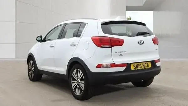 Begagnad Kia Sportage 2015 Vit SUV