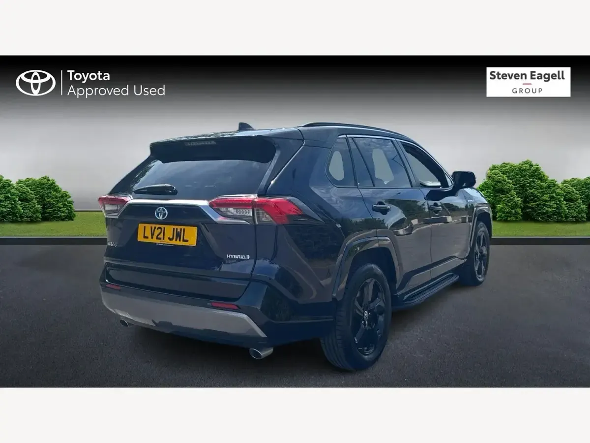 Used Toyota RAV4 2021 Blue/black SUV