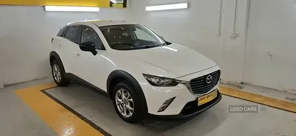 Gebraucht Mazda CX-3 120 PS (88 kW) 2017 Weiß SUV