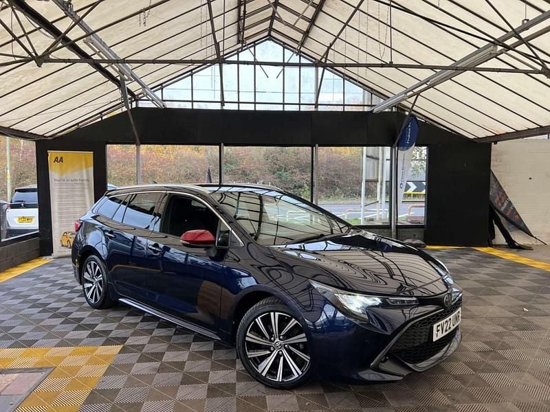 Blue Used 2022 Toyota Corolla Design Estate | £14,163 - Image 1/3