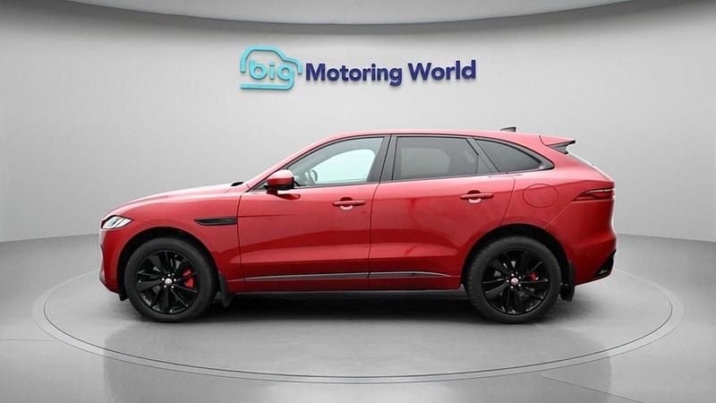 Used Jaguar F-Pace R-Dynamic 404 HP (297 kW) 2021 Red SUV