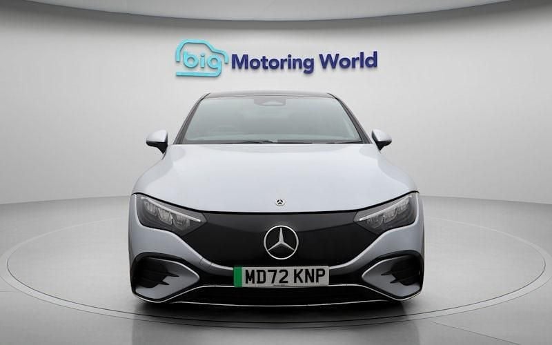 Used Mercedes EQE300 AMG line 180 kW (245 HP) 2022 Silver Sedan