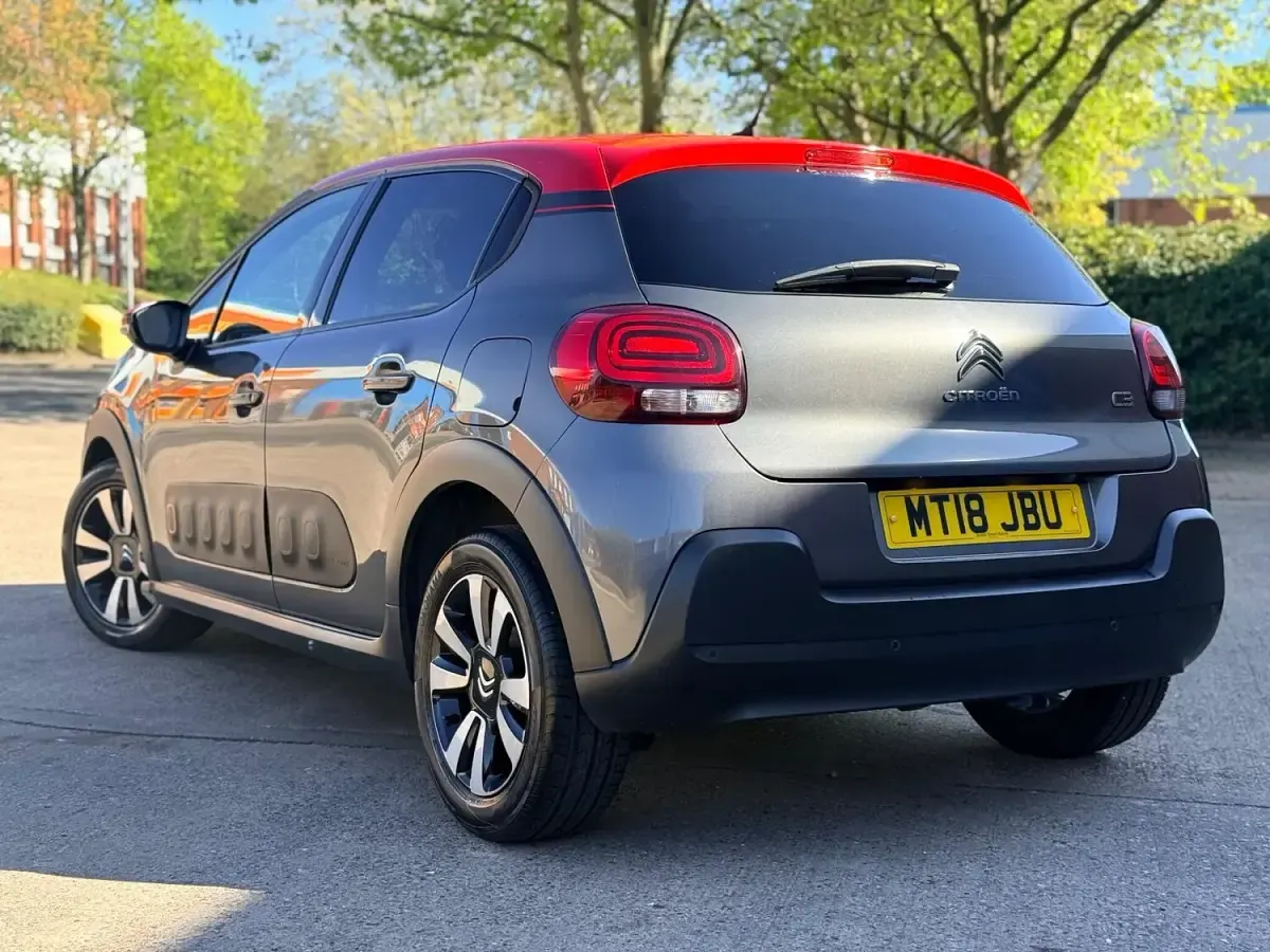 Used Citroën C3 Flair 80 HP (58 kW) 2018 Grey Hatchback