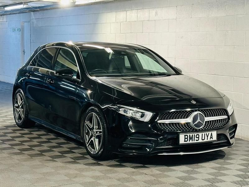 Black Used 2019 Mercedes A200 Executive Hatchback | £11,989 (Good price) - Image 1/4