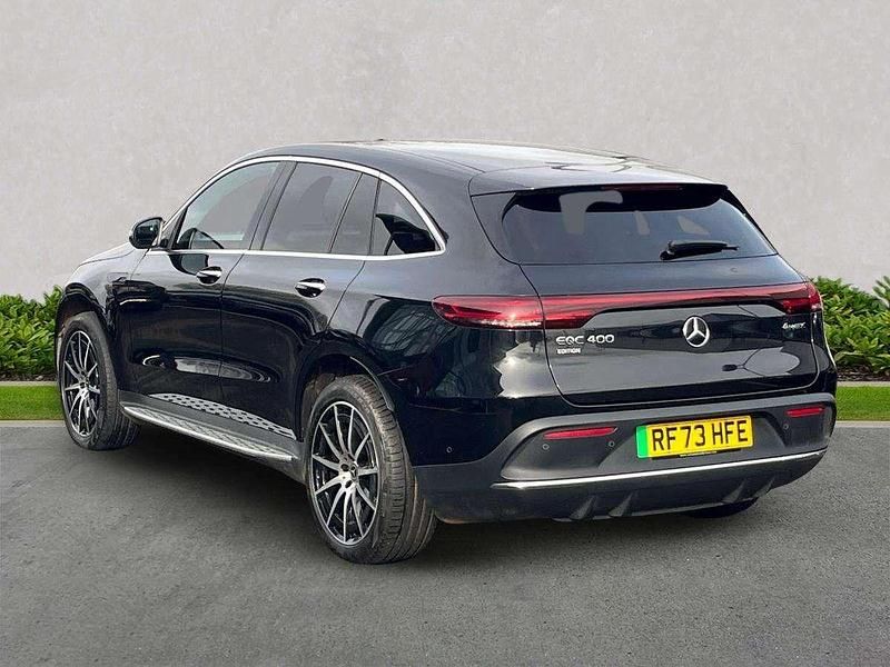 Used Mercedes EQC400 AMG line 300 kW (408 HP) 2023 Black SUV